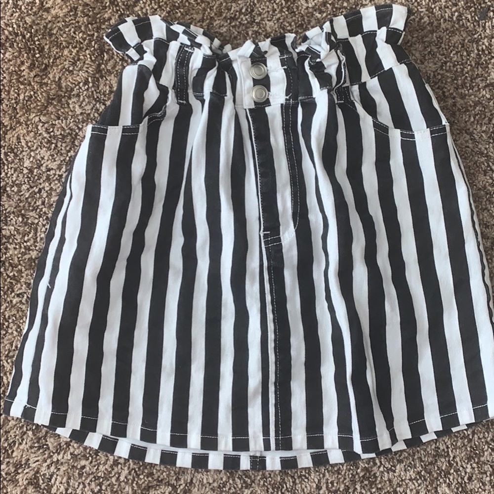 Native Daughters Cinch Waist Mini Skirt